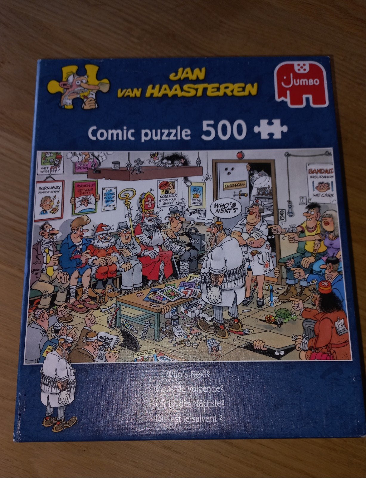 Jan van Haasteren Comic Puzzel - Who's Next? (500 stukjes)