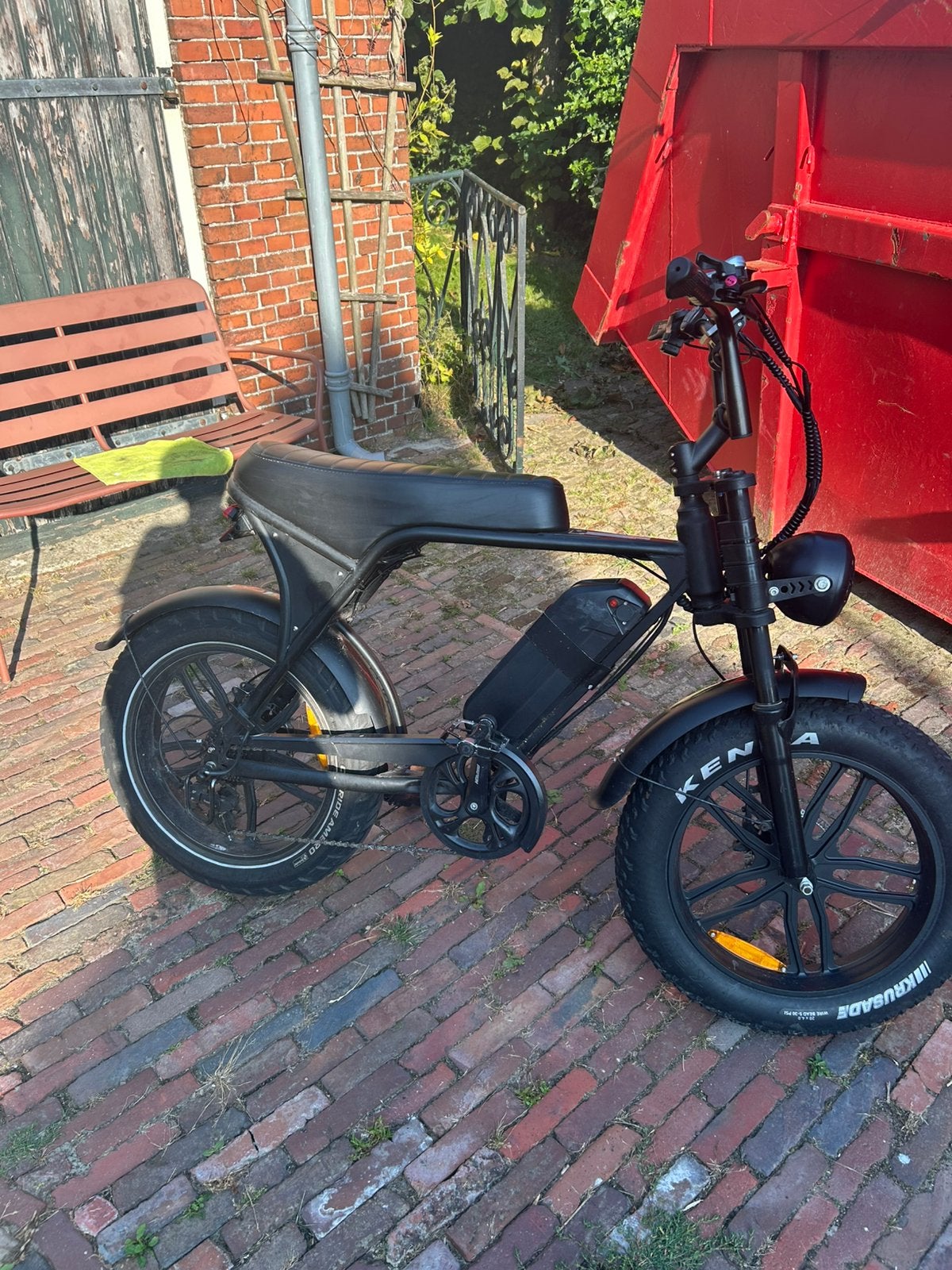 Fatbike ouxi v8, Fietsen en Brommers, Elektrische fietsen, Zo goed als nieuw, 59 cm of meer, 50 km per accu of meer, Ophalen