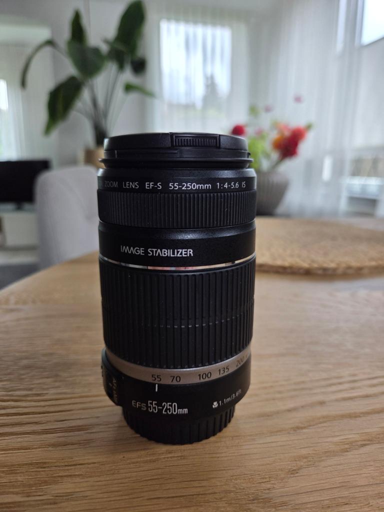 VERKOCHT! Canon zoom lens 55-250, Audio, Tv en Foto, Fotografie | Lenzen en Objectieven, Verzenden, Telelens, Zoom