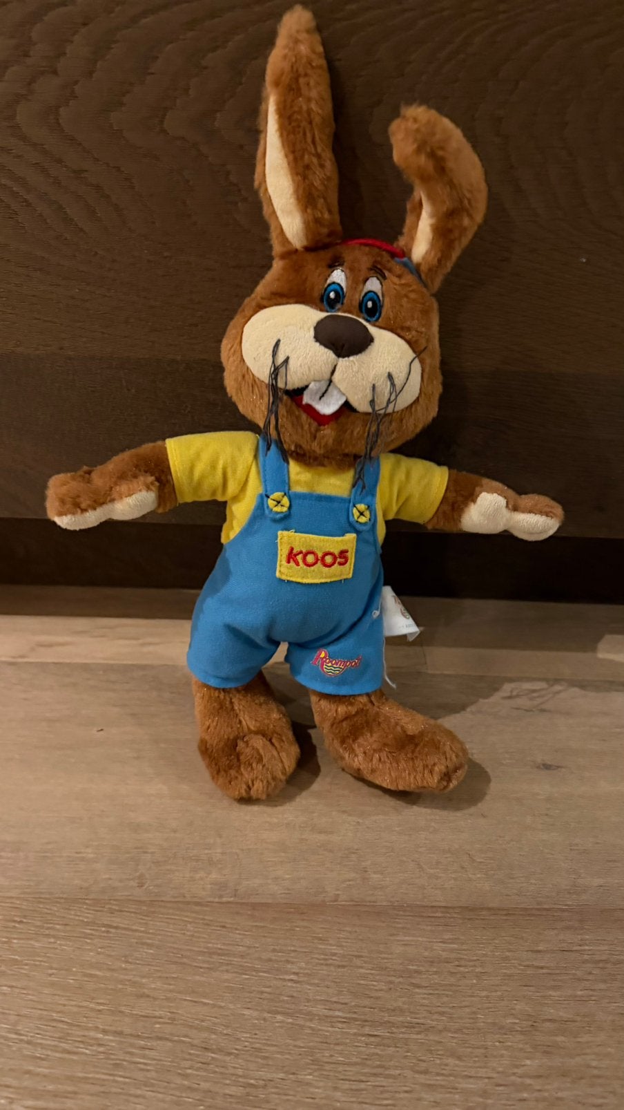 Koos konijn knuffel, Kinderen en Baby's, Speelgoed | Knuffels en Pluche, Ophalen, Zo goed als nieuw, Konijn