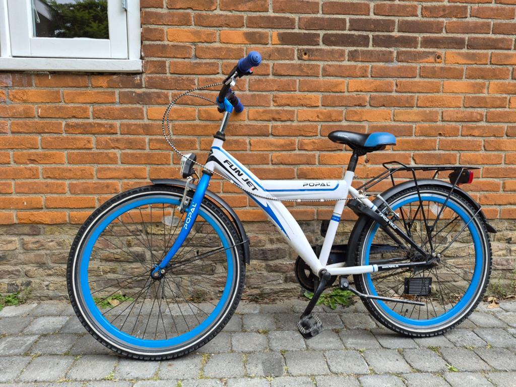 Goed onderhouden 24 inch kinderfiets met nieuwe ketting, Ophalen, Gebruikt, 20 inch of meer, Popal Funjet