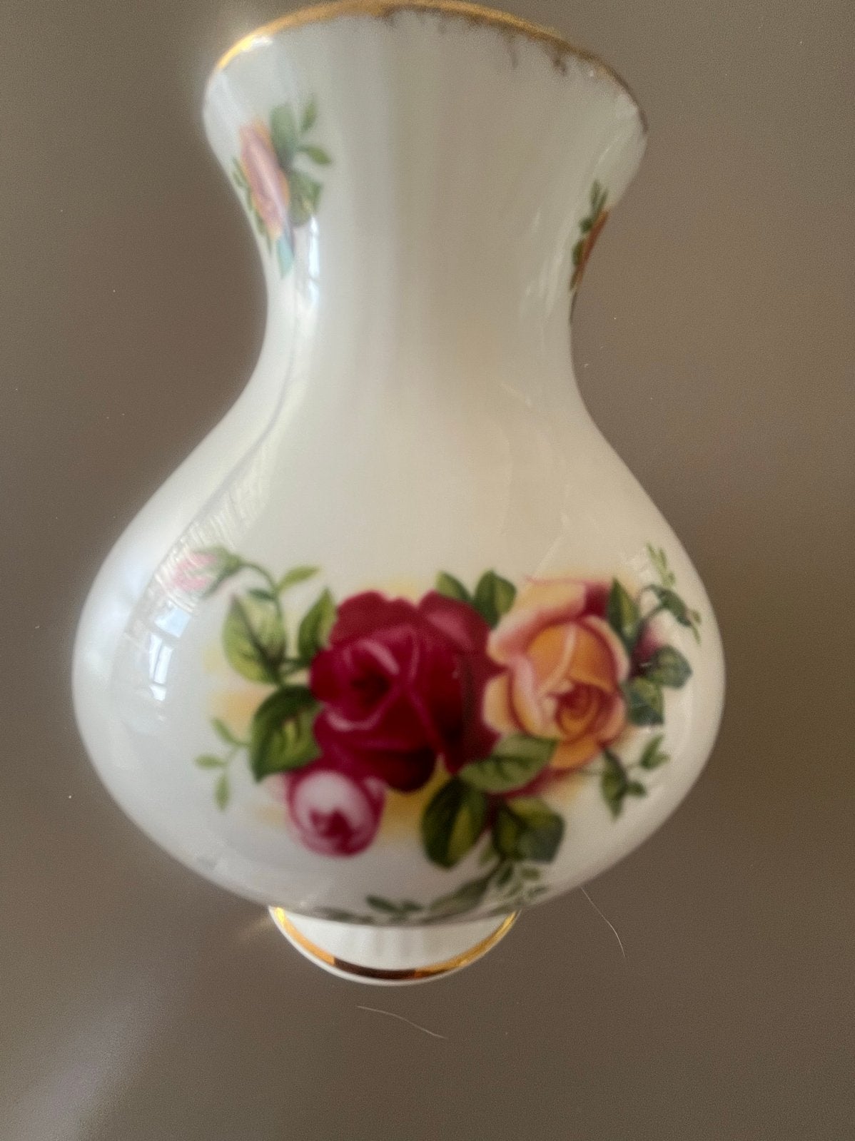 Royal Albert Old Country Roses vaasje, 1962, Antiek en Kunst, Ophalen of Verzenden