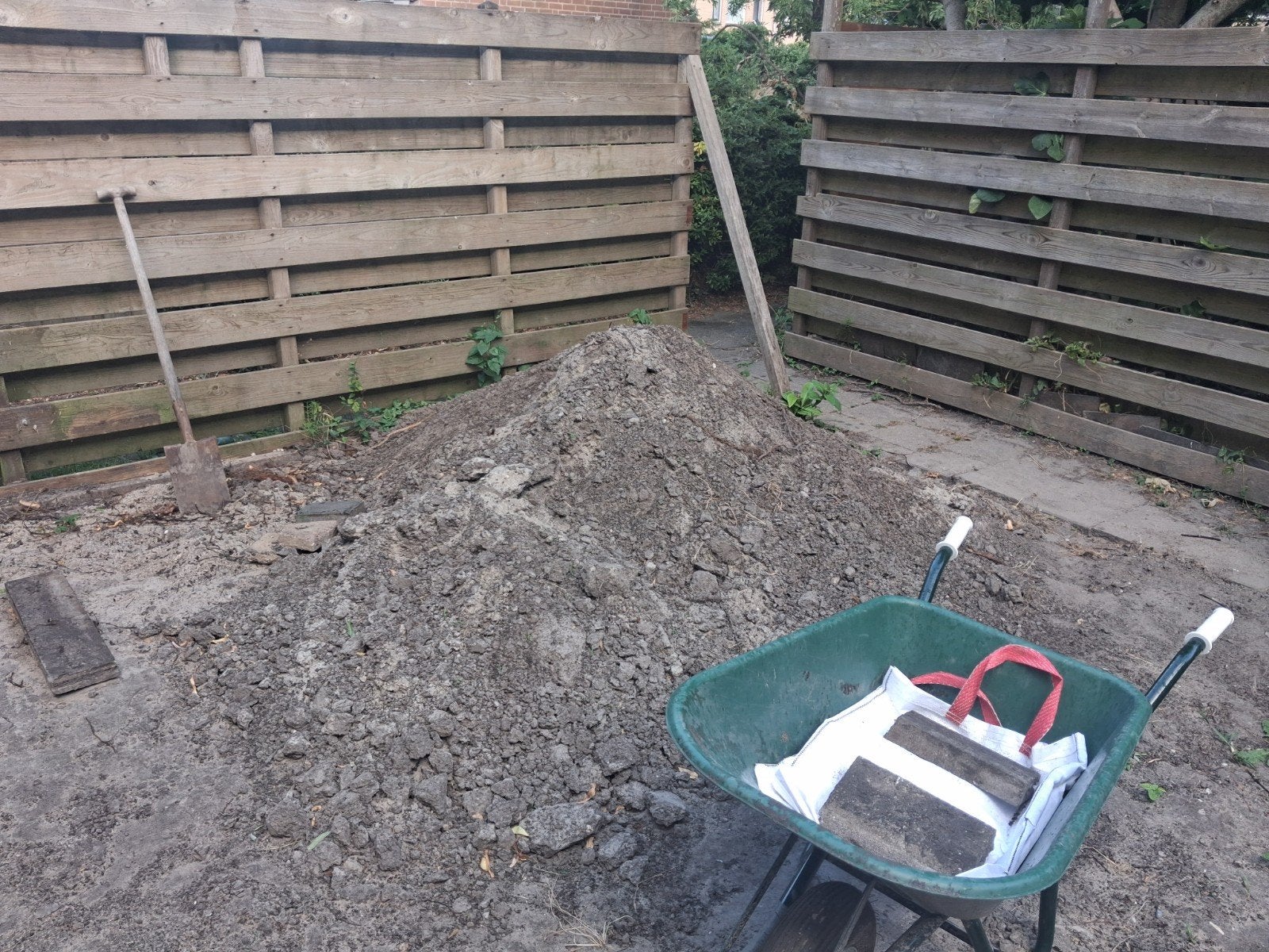 gratis tuin aarde, Ophalen, Tuinaarde