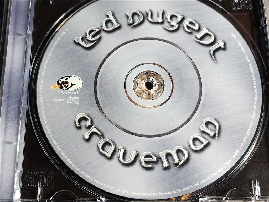Ted Nugent ‎- Craveman, Ophalen of Verzenden, Zo goed als nieuw