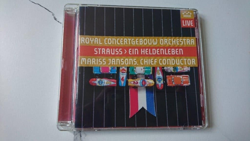 Richard Strauss Heldenleben Jansons RCO Live SACD Als Nieuw, Modernisme tot heden, Ophalen of Verzenden, Zo goed als nieuw, Orkest of Ballet