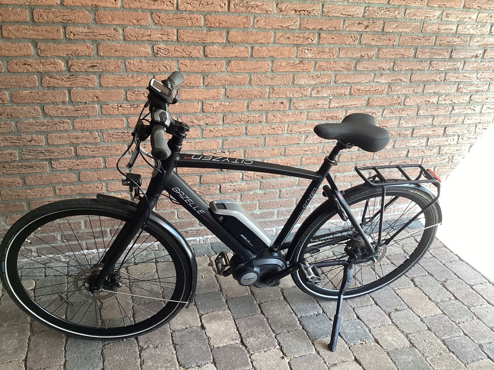 Gazelle Cityzen C8, Ophalen, Zo goed als nieuw, 50 km per accu of meer, 55 tot 59 cm