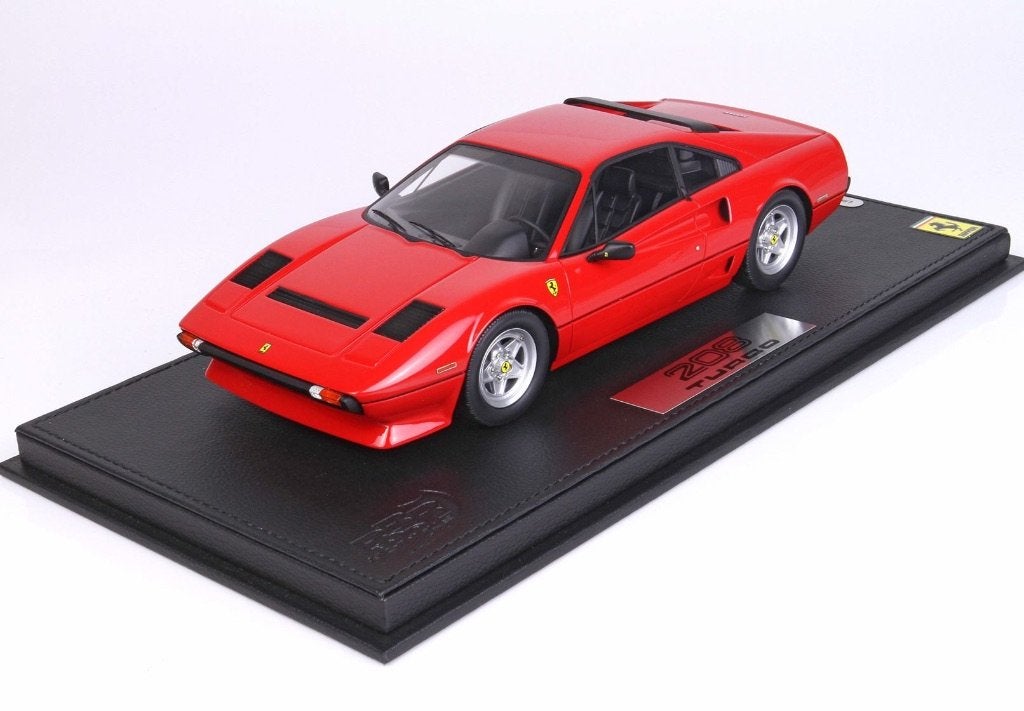1/18 BBR Ferrari 208 GTB Turbo Rosso Corsa, Verzenden, Nieuw, Auto, Overige merken