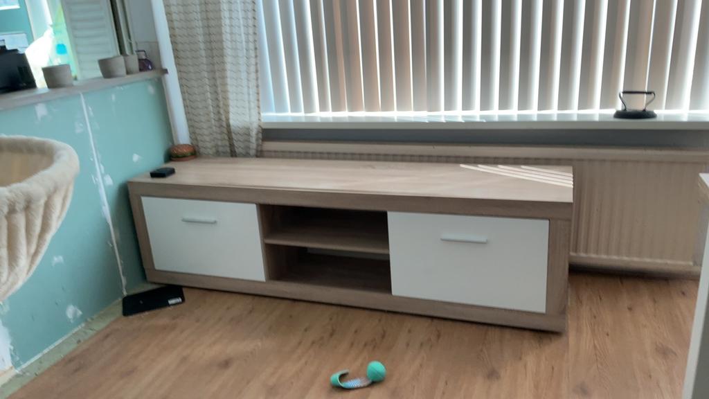 Tv meubel, Ophalen of Verzenden, Zo goed als nieuw, 25 tot 50 cm, Minder dan 100 cm