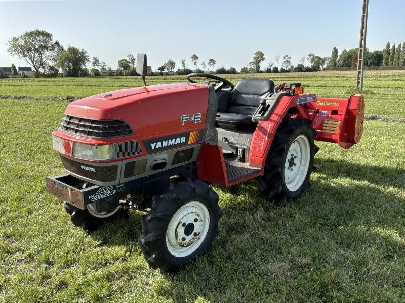 Yanmar F-6 vierwielaangedreven minitractor met klepelmaaier, Overige merken