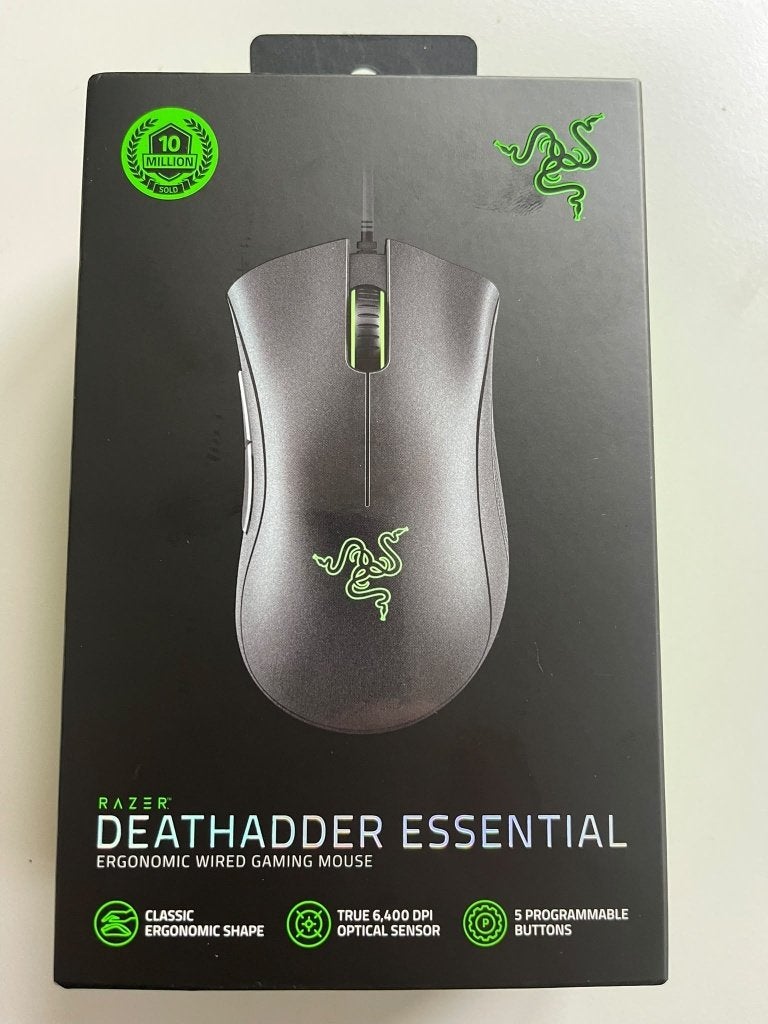 Razer DeathAdder Essential gamingmuis - Nieuw, Rechtshandig, Muis, Nieuw, Ergonomisch