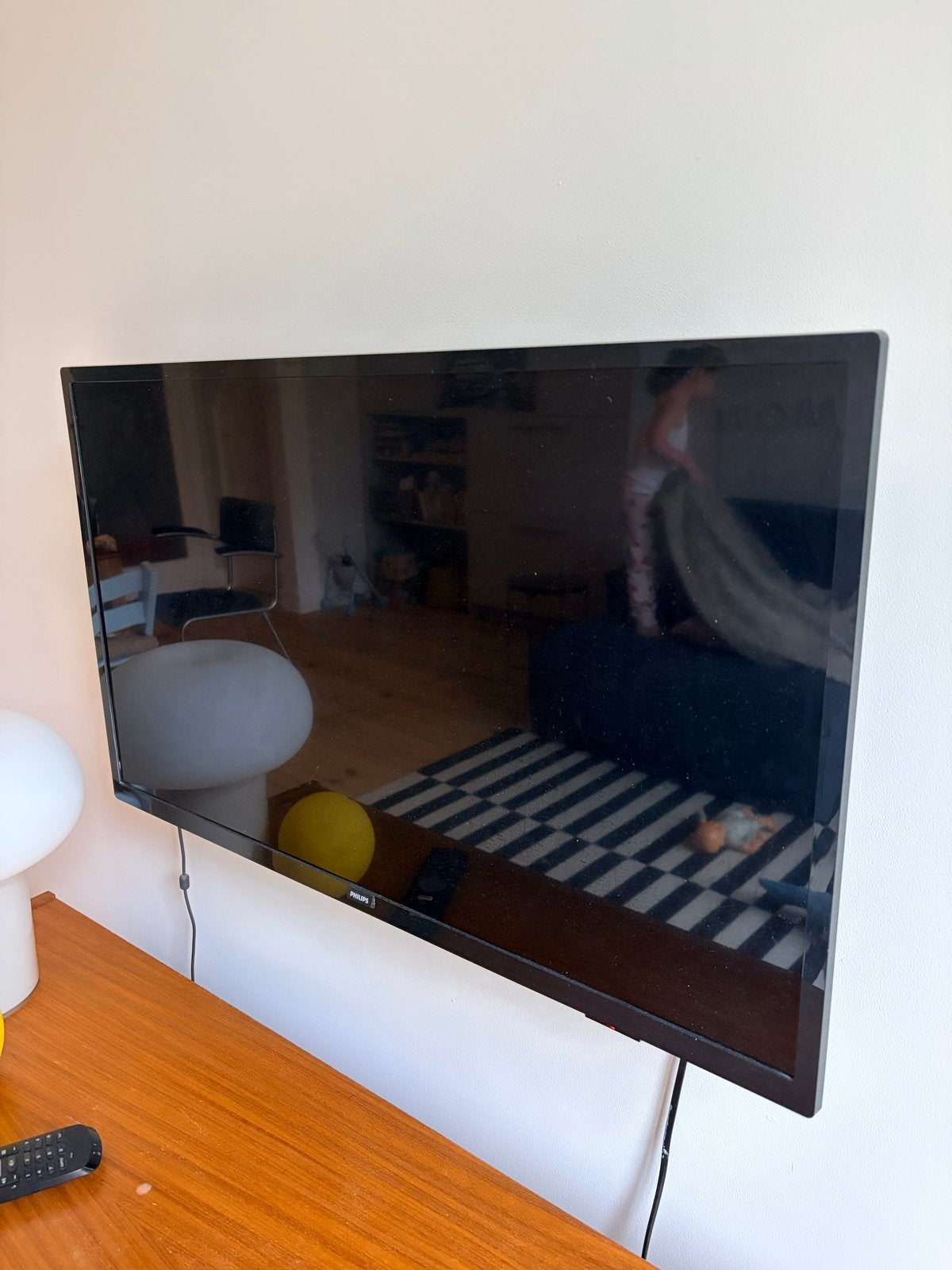 Philips TV 89 cm met bevestigingsbeugel, Ophalen, Philips, 80 tot 100 cm, Smart TV