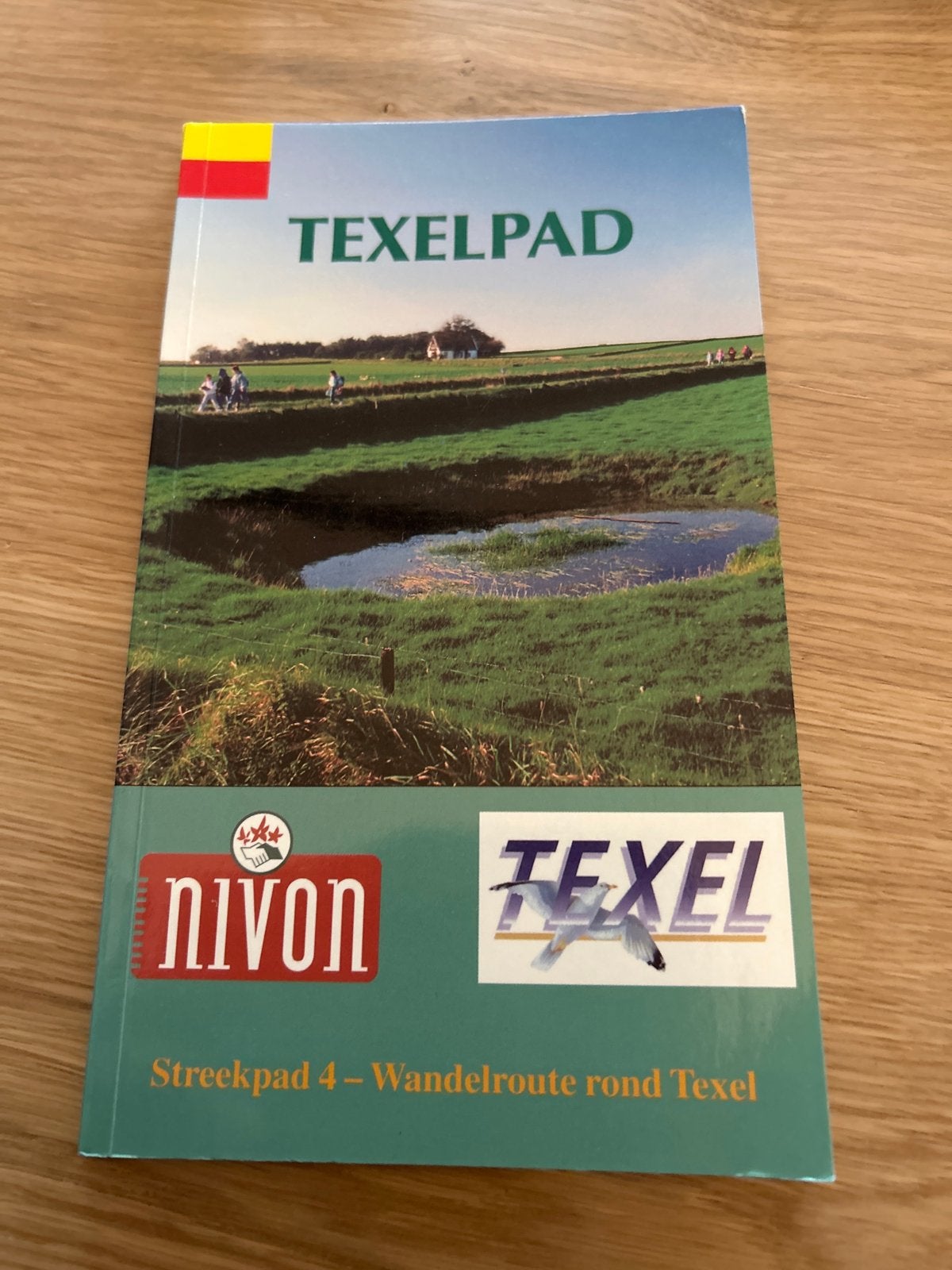 Texelpad - Streekpad 4 Wandelroute rond Texel, Overige merken, Fiets- of Wandelgids, Europa, Ophalen of Verzenden