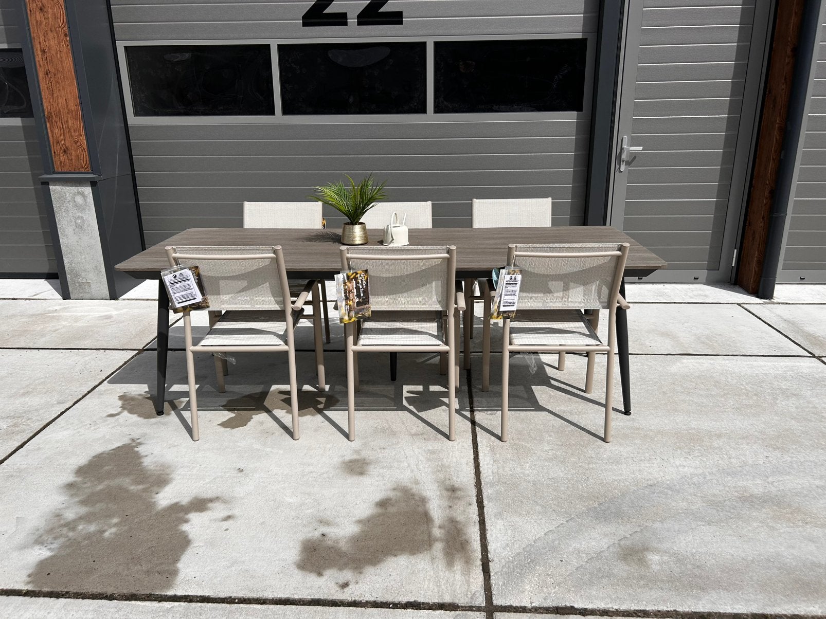 Garden Impressions Vigo Tuintafel met Presto Brentino stoele