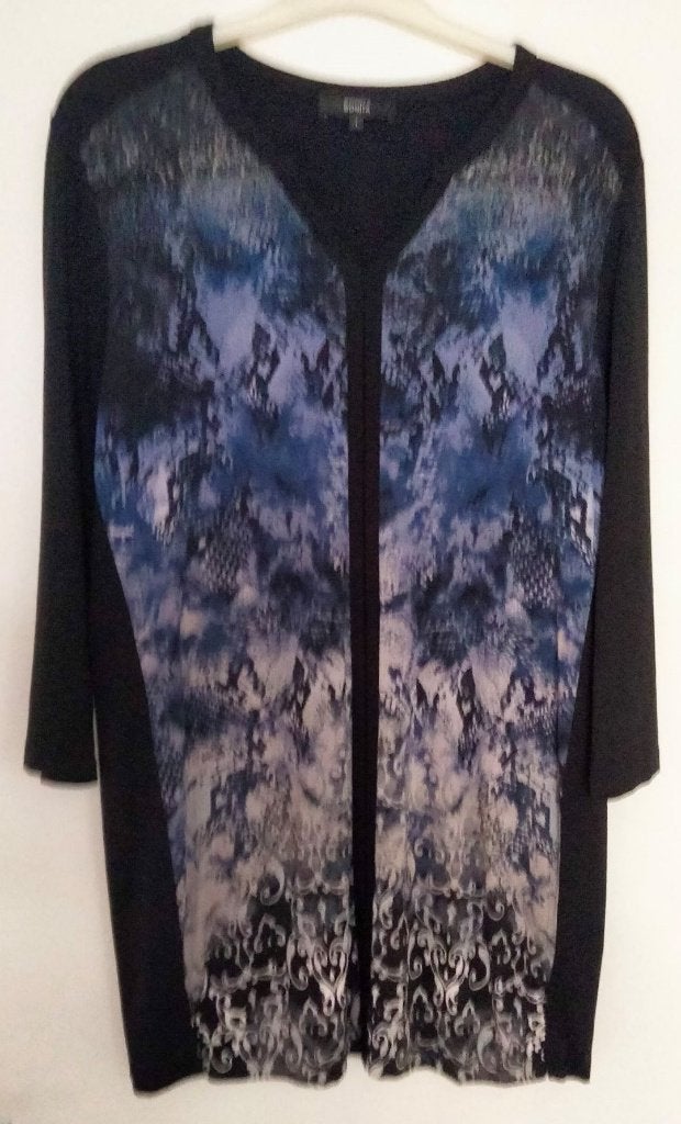 ZGAN tuniek Bonita L zwart blauw roze, Meerkleurig, Maat 42/44 (L), Bonita, Ophalen of Verzenden