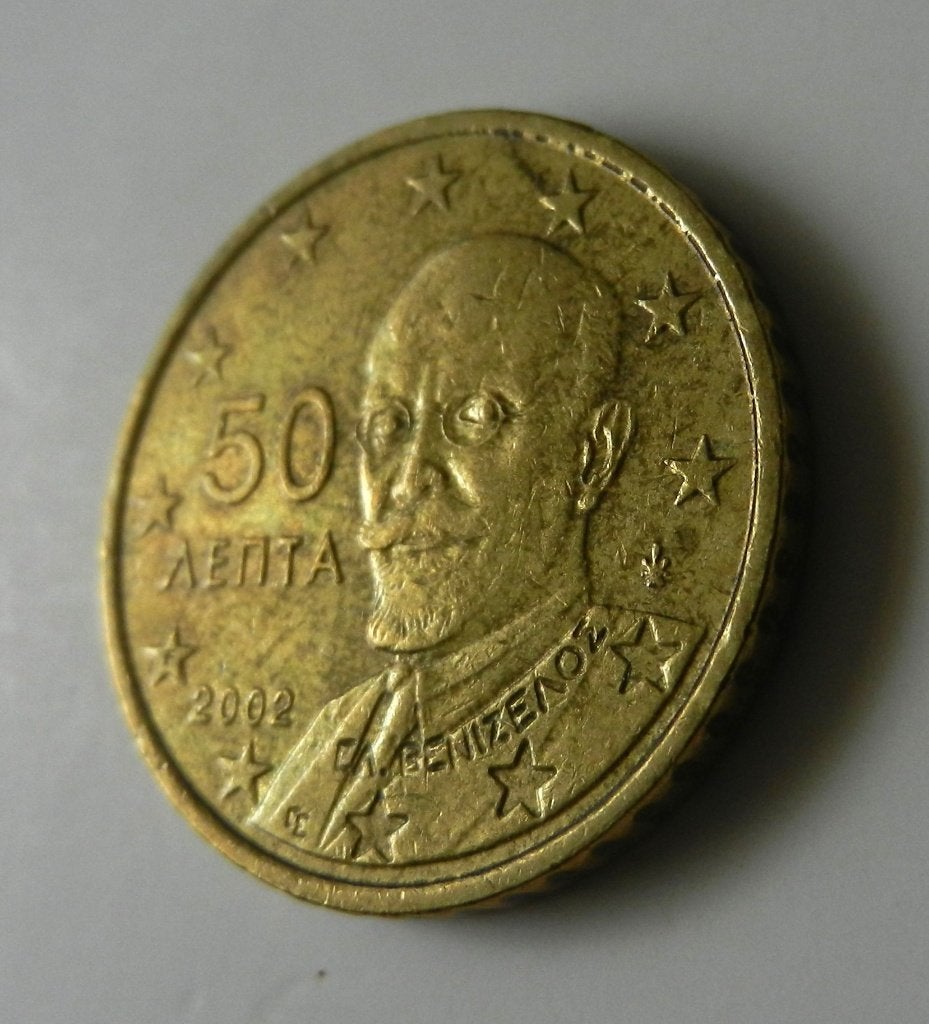 Griekenland 50 eurocent 2002, Verzenden, Griekenland, 50 cent, Losse munt