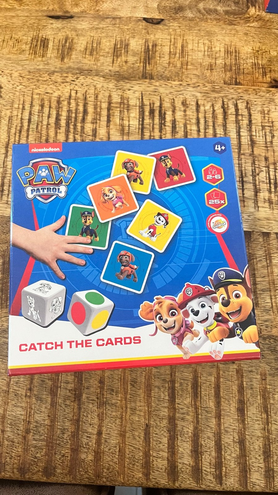 Paw Patrol Catch the Cards Kaartspel 4+ Zo Goed als Nieuw, Een of twee spelers, Ophalen, Zo goed als nieuw