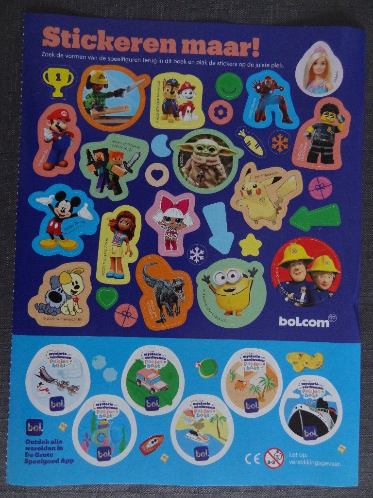 NIEUW! Stickervel Diversen >Snelle Verzending!<, Ophalen of Verzenden, Nieuw, Meerdere stickers