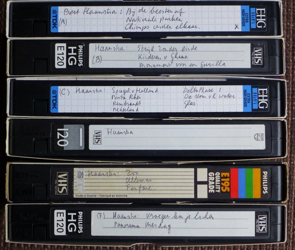 Bert Haanstra VHS video, Alle leeftijden, Ophalen of Verzenden, Zo goed als nieuw