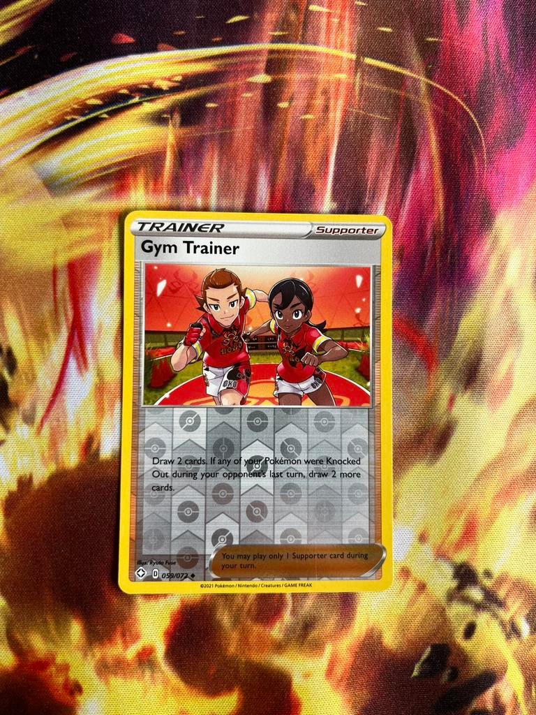 Gym Trainer SHF 059/072 reverse holo, Ophalen of Verzenden, Zo goed als nieuw
