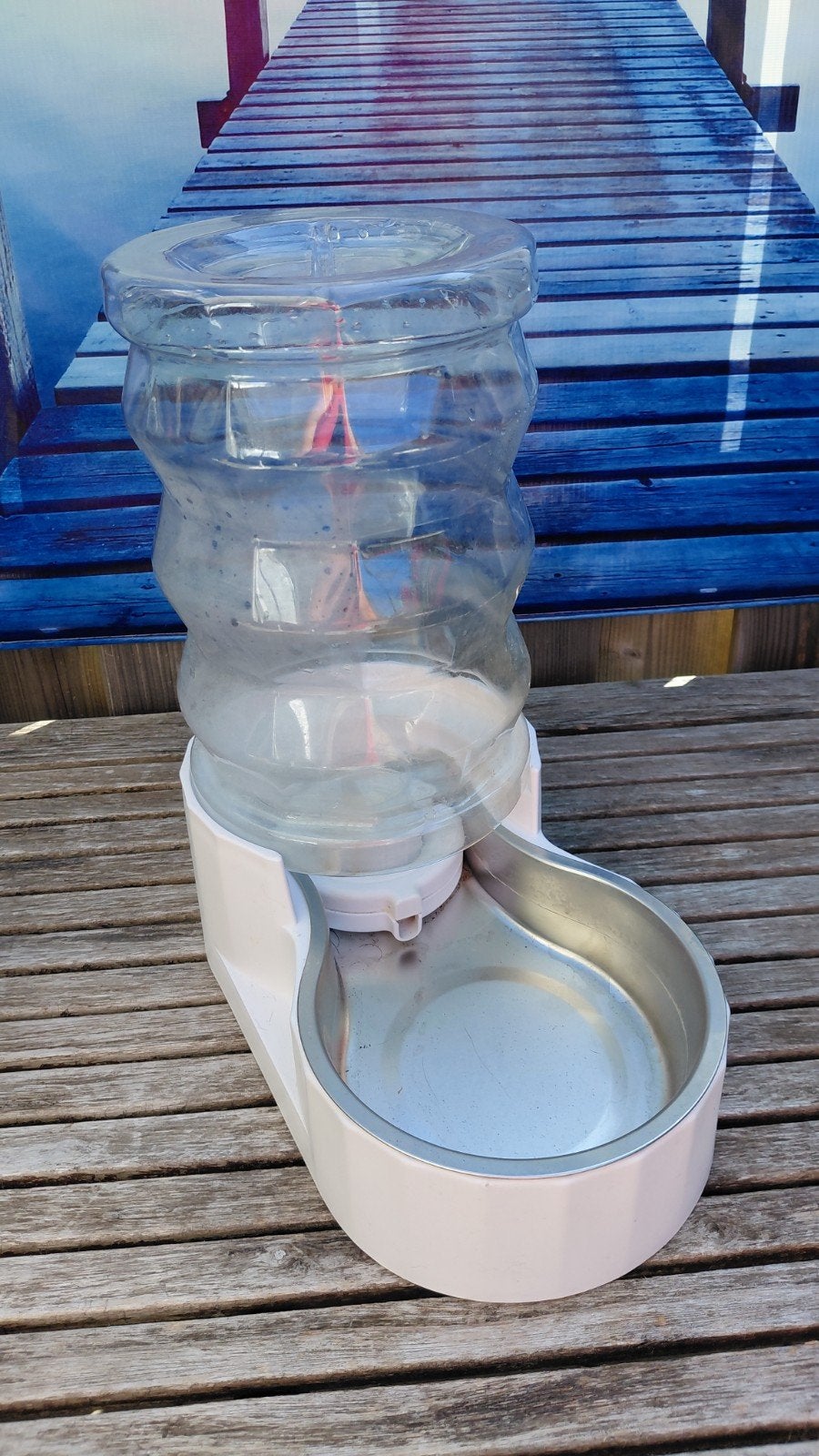 Dieren drinkbak met grote fles dieren drink automaat dieren, Ophalen of Verzenden