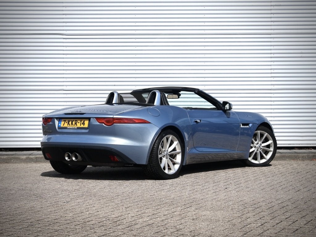 Jaguar F-Type Cabriolet 3.0 V6 | Memory stoelen | Stuurverwa, Auto's, Jaguar, Euro 5, Zwart, 2995 cc, Cabriolet