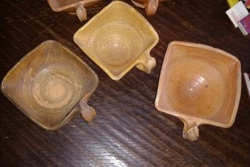 Te koop antieke aardewerk kommen, Ophalen of Verzenden