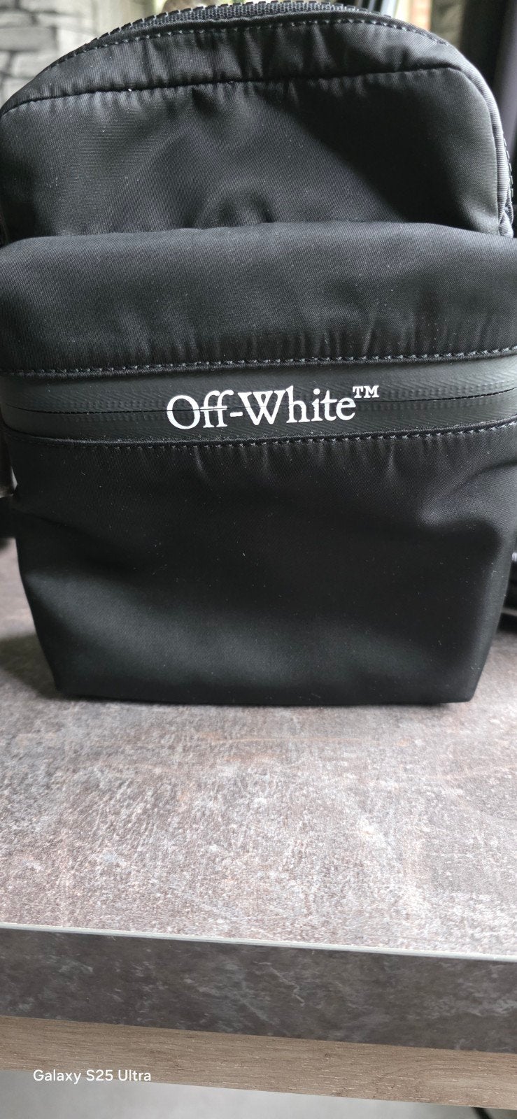 off white outdoor crossbody tas, Ophalen of Verzenden, Nieuw, Zwart