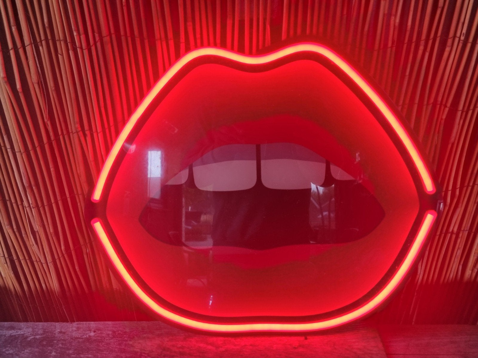 BLOW by Seletti Neon Lip Lamp - Mond Neon Verlichting, Ophalen of Verzenden, Gebruikt