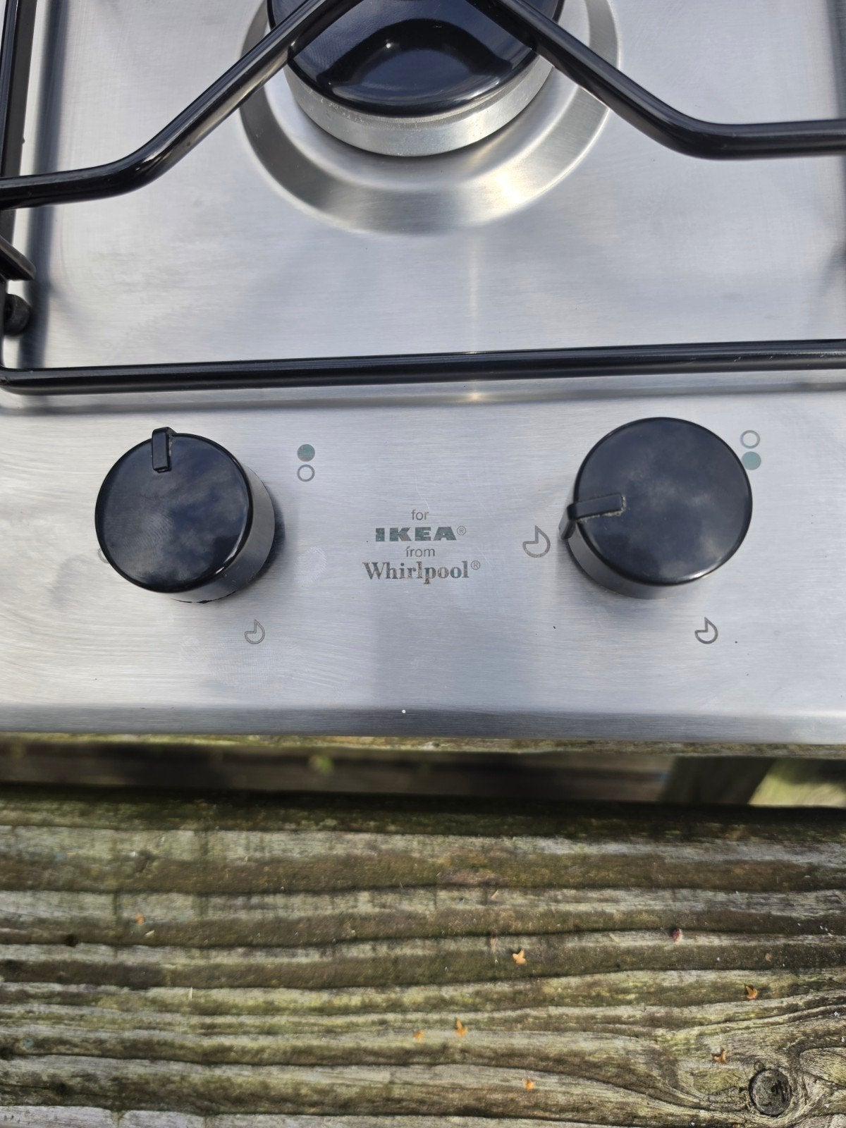 IKEA Whirlpool 2-pits gaskookplaat (PAGTD), Ophalen, Gebruikt, 3 kookzones of minder, Inbouw