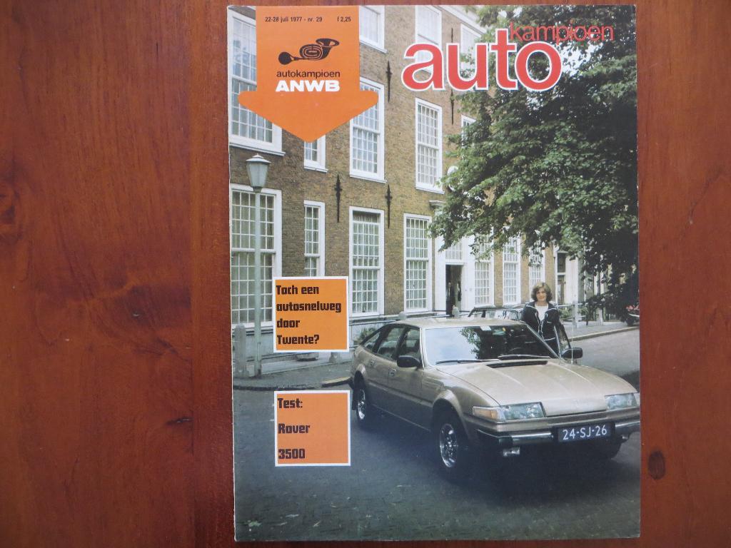Autokampioen 29 1977 Rover 3500, Chrysler Sunbeam 1600 S, Ophalen of Verzenden, Nieuw, Volvo