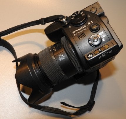 Digitale camera Konica Minolta Dimage A1., Ophalen of Verzenden, Gebruikt, Konica, 8 keer of meer
