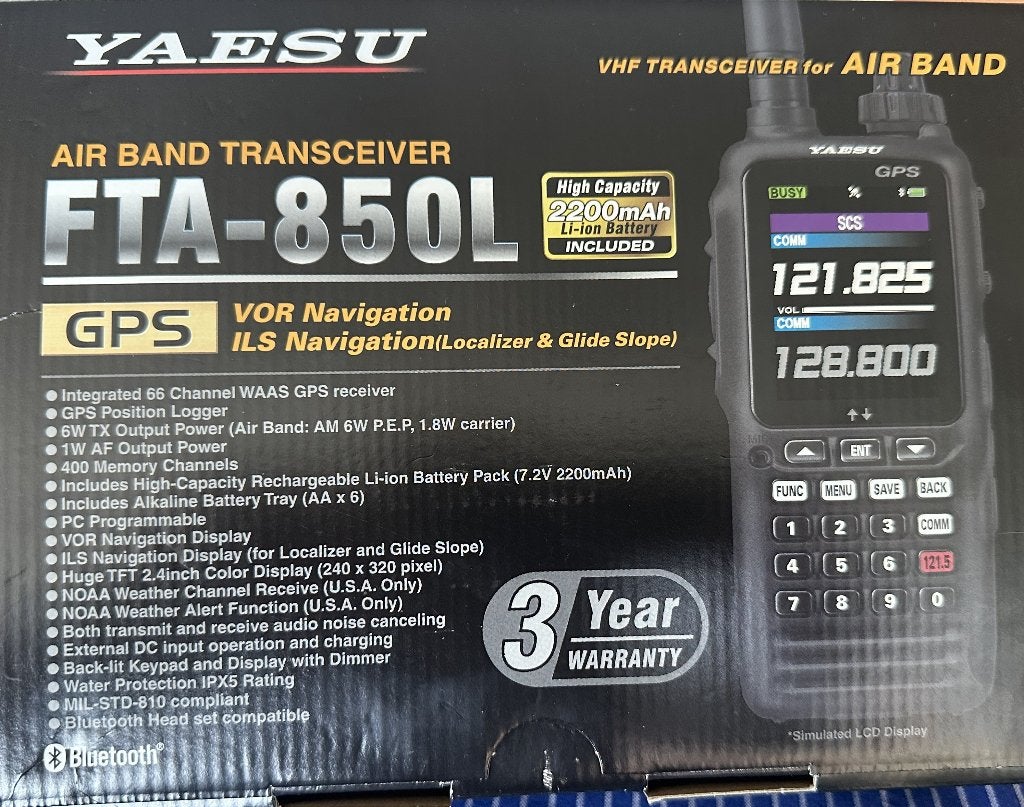 Yaesu FTA 850 L, Ophalen of Verzenden, Zo goed als nieuw, Zender en Ontvanger