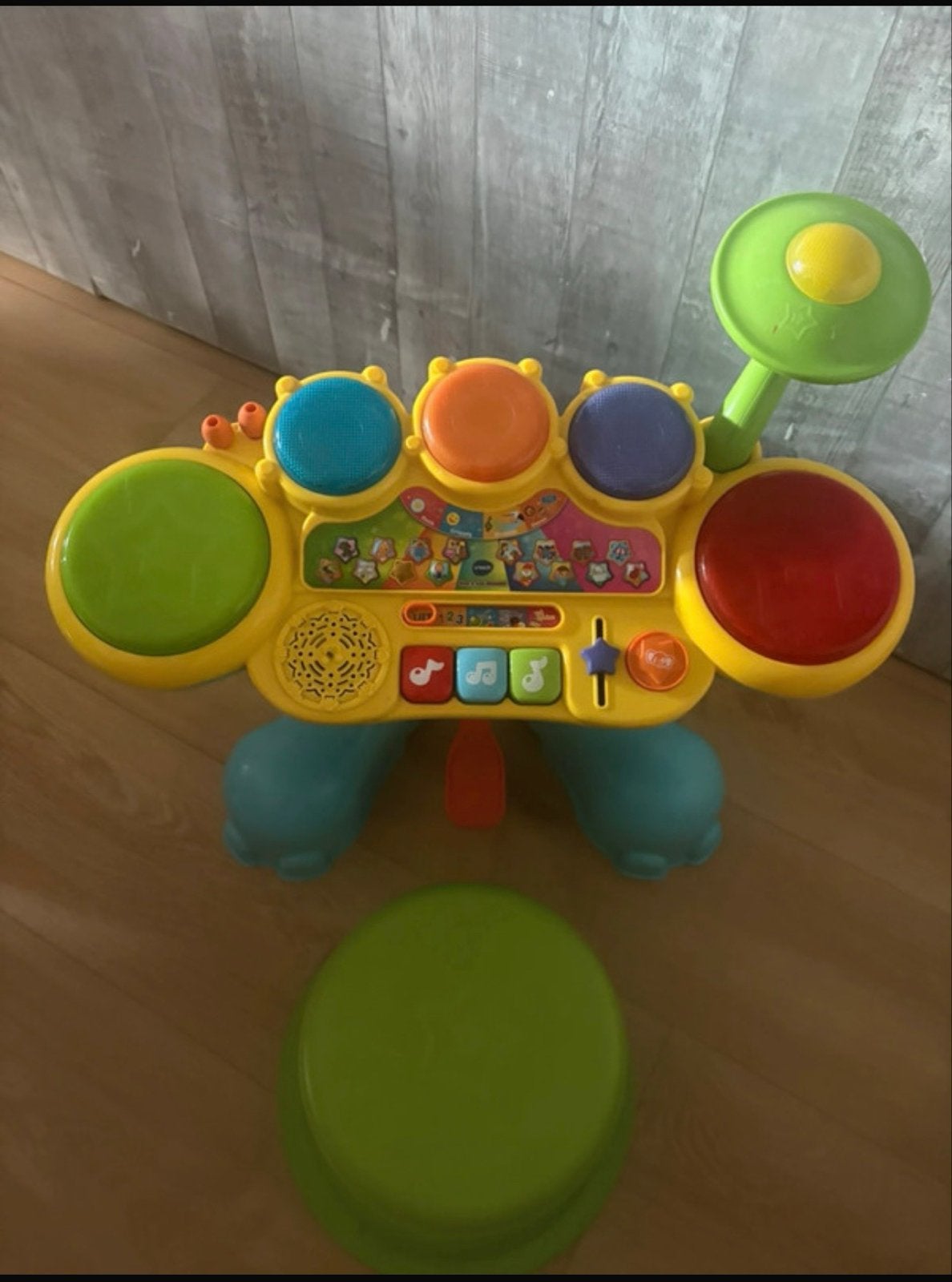 VTech Baby Olifant Drumstel met Licht en Geluid, Ophalen of Verzenden, Gebruikt, Overige typen, Met licht