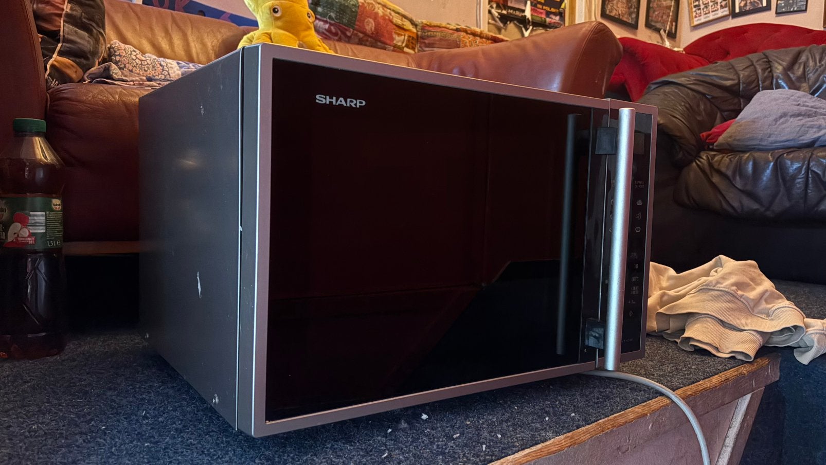 Sharp oven-magnetron combinatie, Witgoed en Apparatuur, Ovens, Ophalen, Minder dan 45 cm, Combi-oven, Draaiplateau