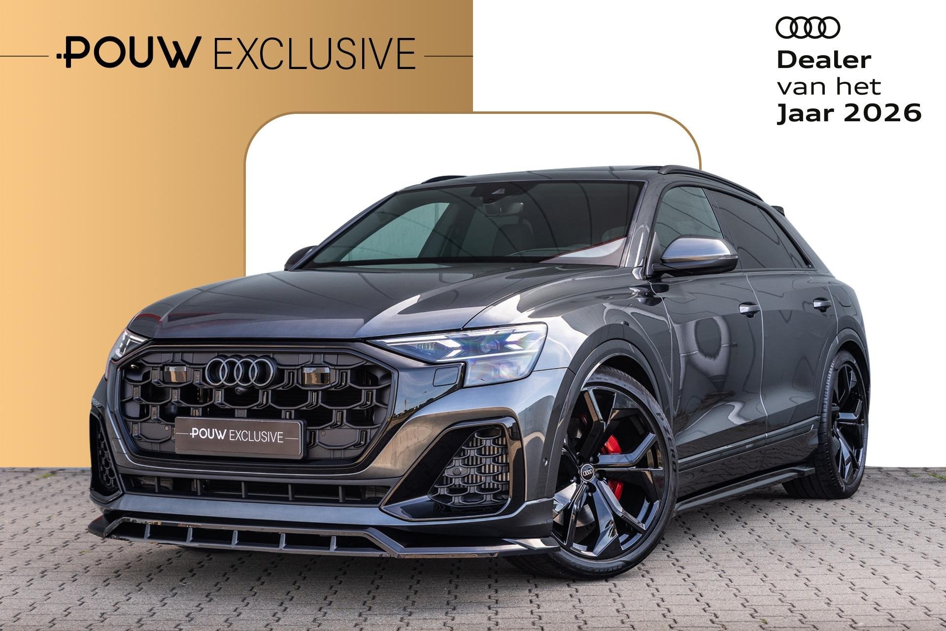 Audi Q8 55 TFSIe 394pk quattro Pro Line S | Panorama dak | A, Automaat, 12 maanden, Gebruikt, Q8