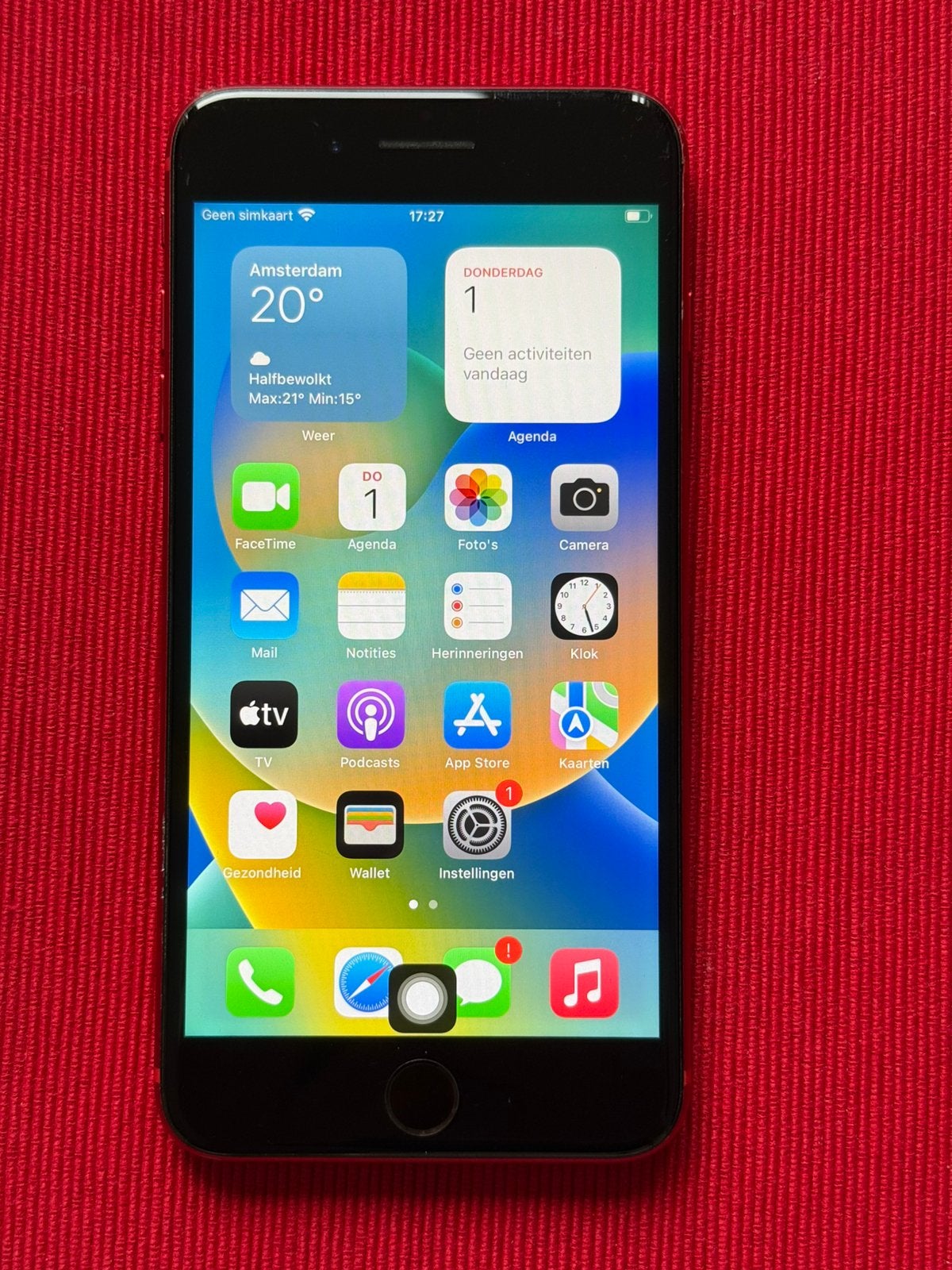 iPhone 8 Plus | 128GB | 100% batterij | Homeknop issue, Ophalen of Verzenden, Gebruikt