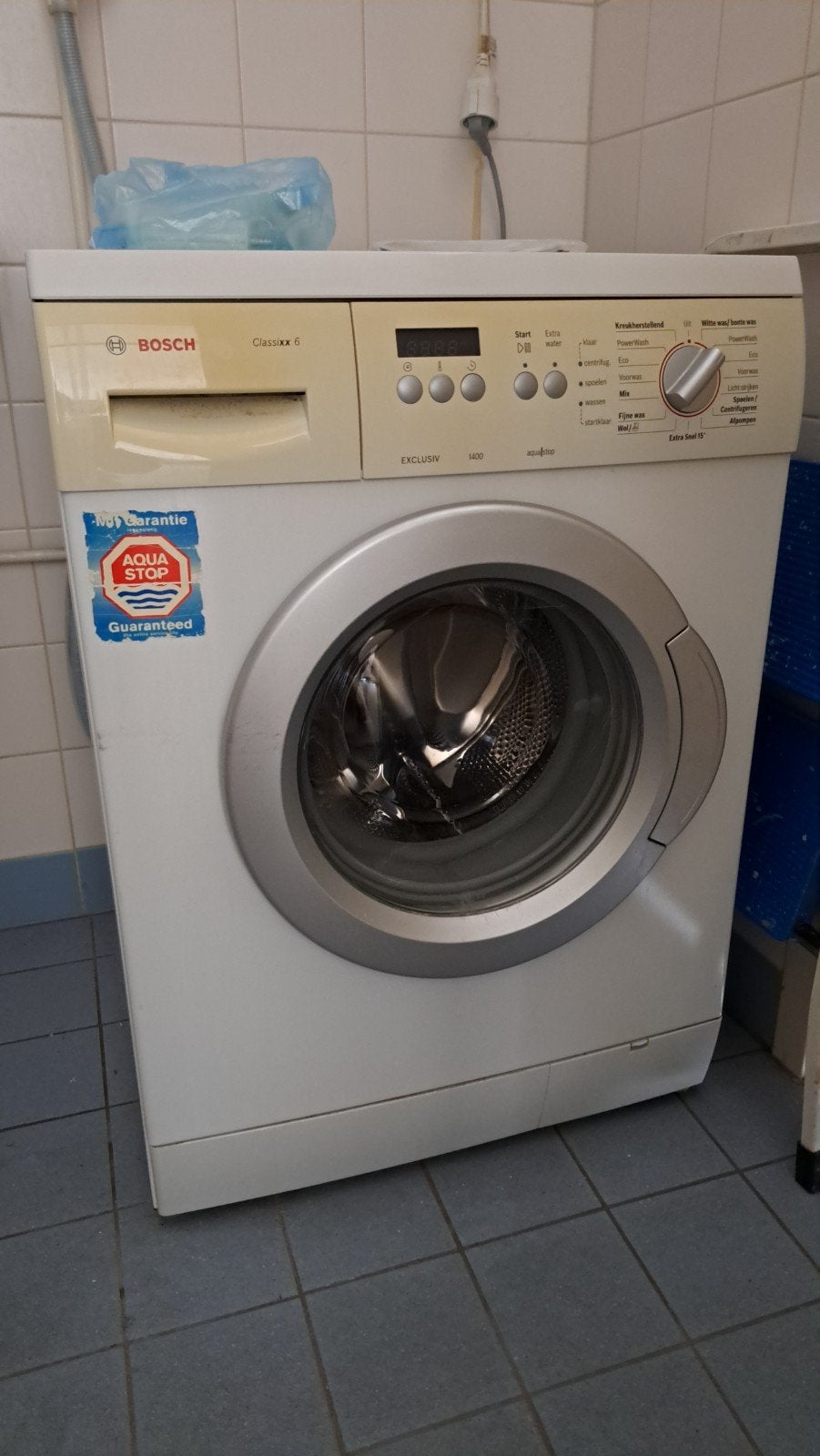 Bosch Classixx 6 Exclusiv 1400 Wasmachine, Witgoed en Apparatuur, Wasmachines, Ophalen, Gebruikt, Voorlader, 85 tot 90 cm