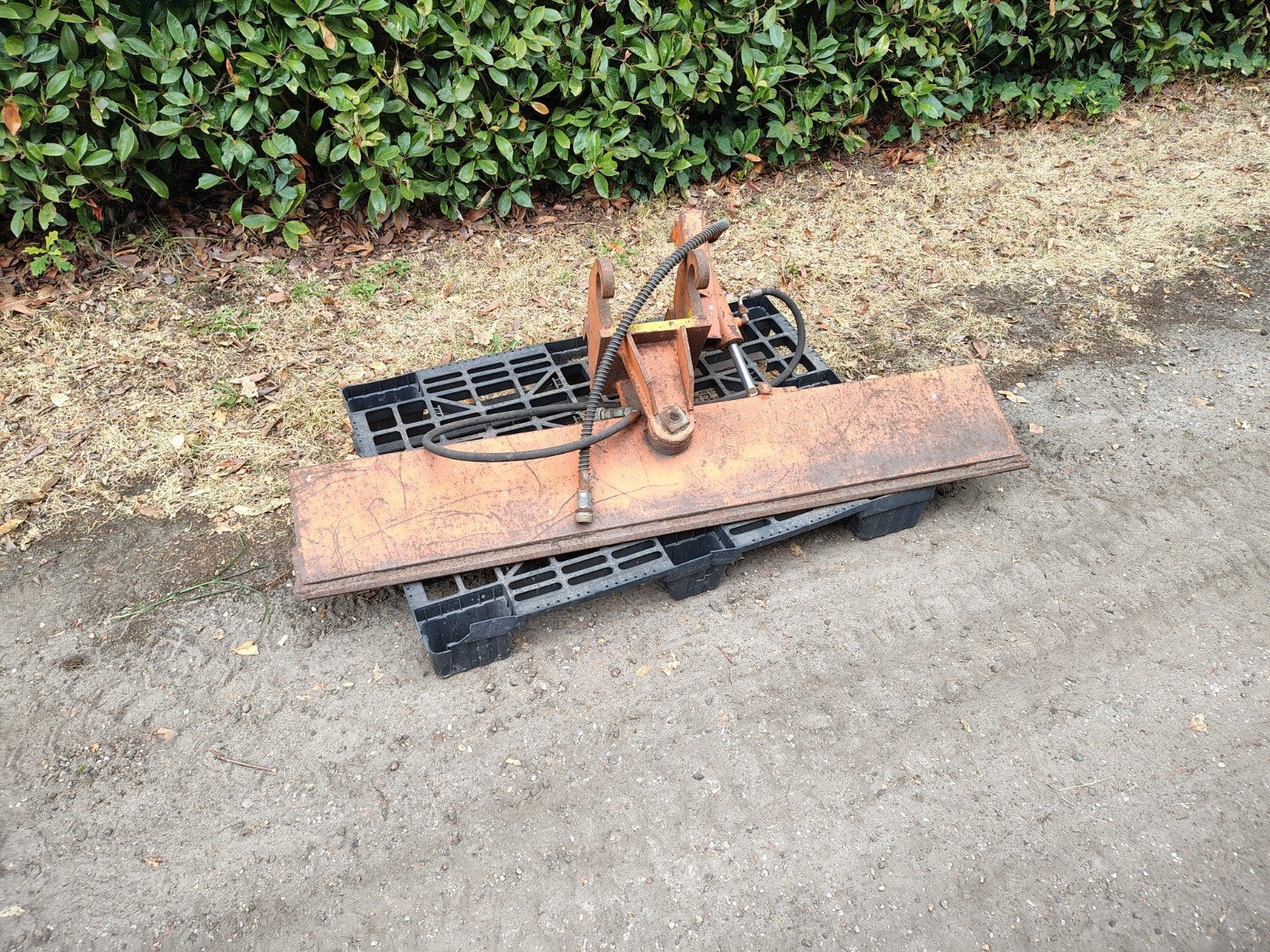 Hydraulische schuif voor minigraver cw 5, Ophalen of Verzenden, Gebruikt, IJzer