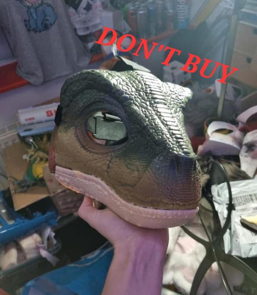 Dinomask comission!!, Hobby en Vrije tijd, Kostuums, Theaterbenodigdheden en LARP, Ophalen of Verzenden, Nieuw, Overige typen