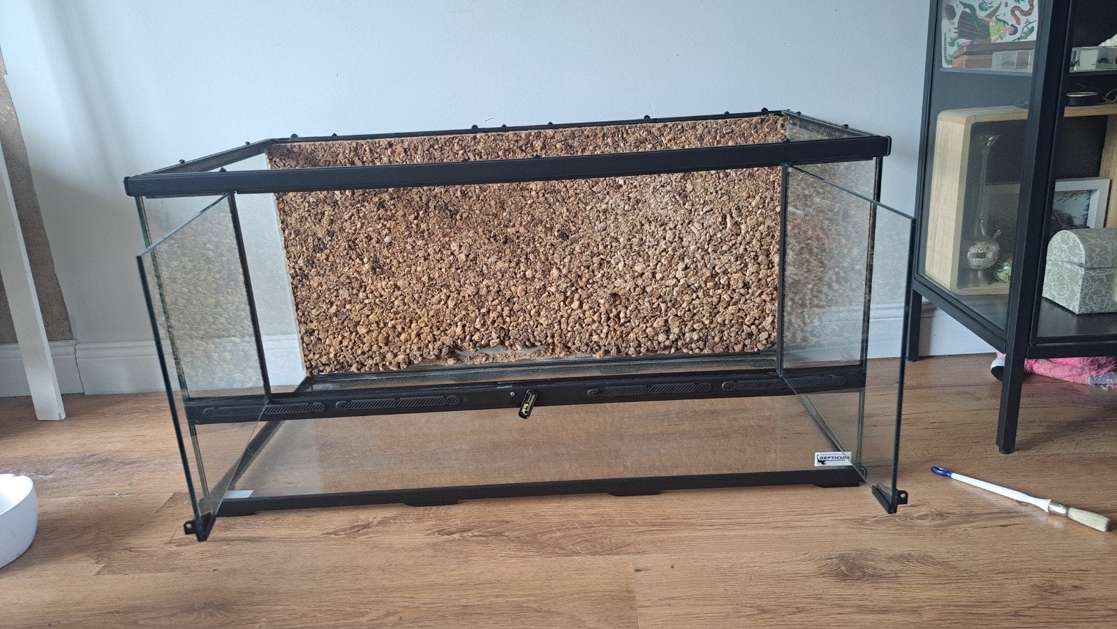 Terratlantis terrarium 90x45x45, Dieren en Toebehoren, Reptielen en Amfibieën | Toebehoren, Ophalen, Gebruikt