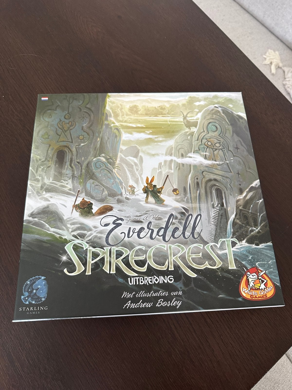 Everdell Spirecrest - Nlse uitbreiding, Hobby en Vrije tijd, Gezelschapsspellen | Bordspellen, Ophalen of Verzenden, Zo goed als nieuw