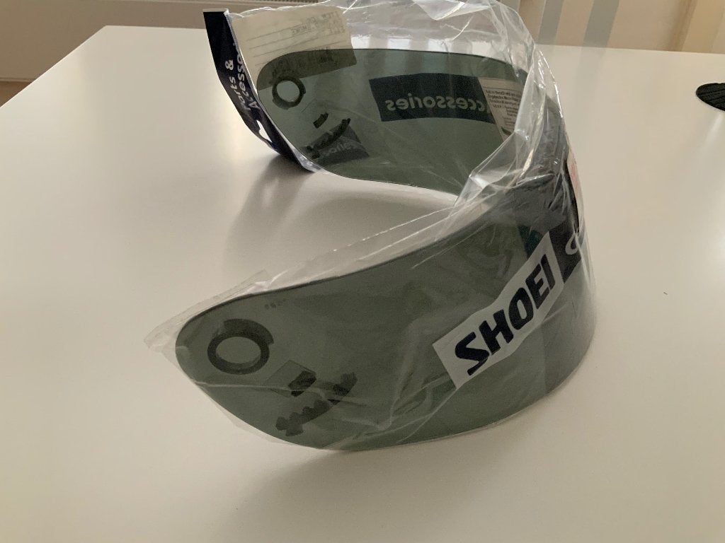 Officeel Vizier Shoei helm, Nieuw met kaartje, Shoei, L, Overige typen