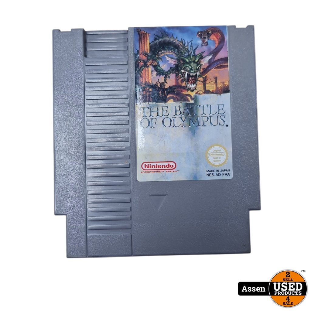 The Battle Of Olympus NES Game - Game Only, Spelcomputers en Games, Games | Nintendo NES, Gebruikt