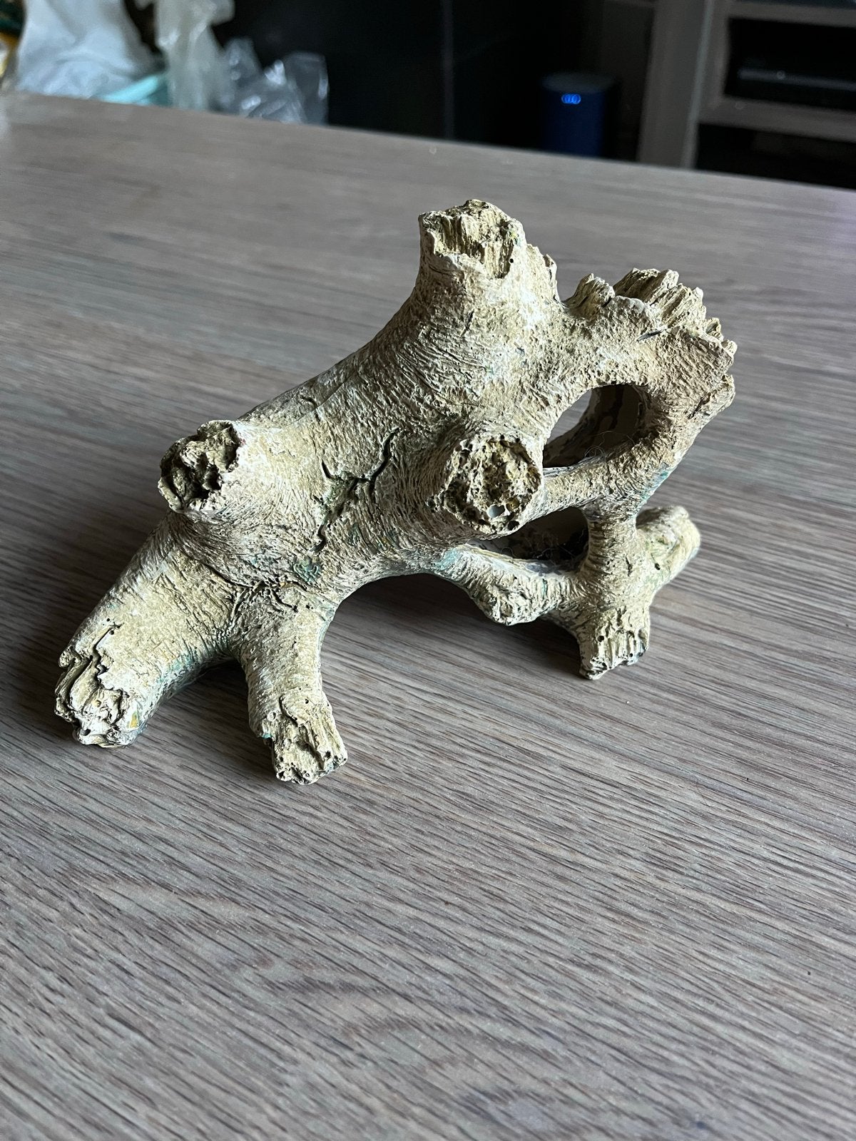 Aquarium houtstronk kunststof, Ophalen, Gebruikt, Decoratie