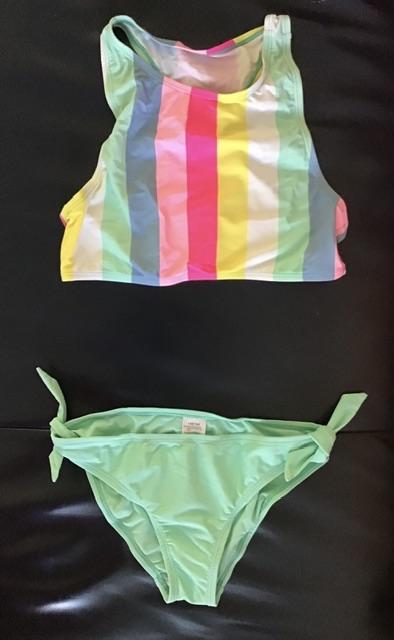 vrolijke kinder bikini, maat 158/164, in goede staat, Bikiniset, Meisje, Ophalen of Verzenden, Zo goed als nieuw
