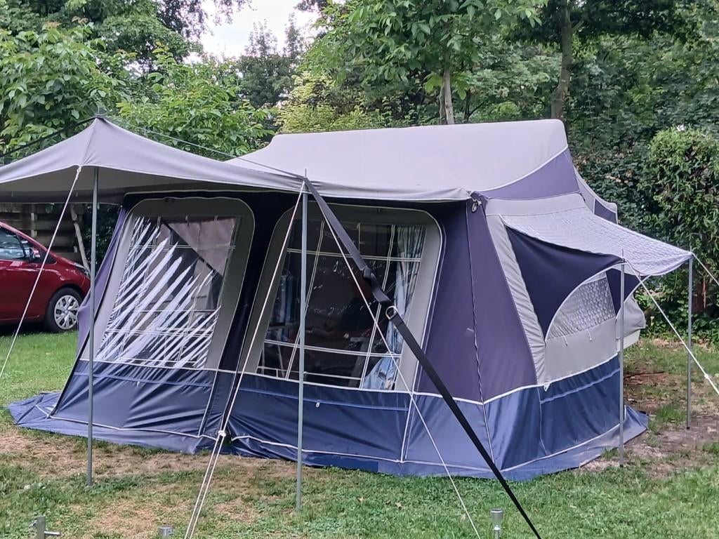 Camp-let Concorde, Caravans en Kamperen, Ophalen, Blauw, Aanwezig, Camp-Let