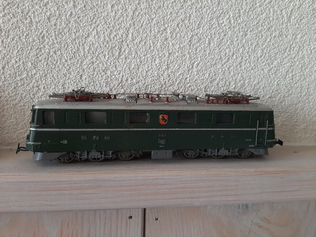 Marklin 3050 zwitserse locomotief., Hobby en Vrije tijd, Modeltreinen | H0, Wisselstroom, Gebruikt, Locomotief, Ophalen of Verzenden