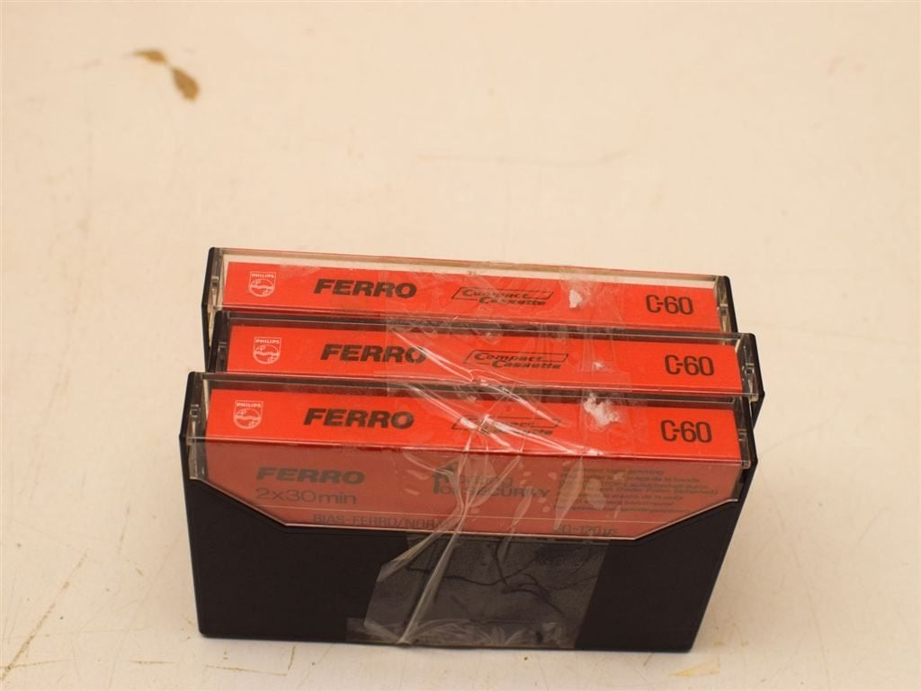3 stuks philips cassettebandjes 51561, Ophalen of Verzenden, Gebruikt, Overige genres, 1 bandje