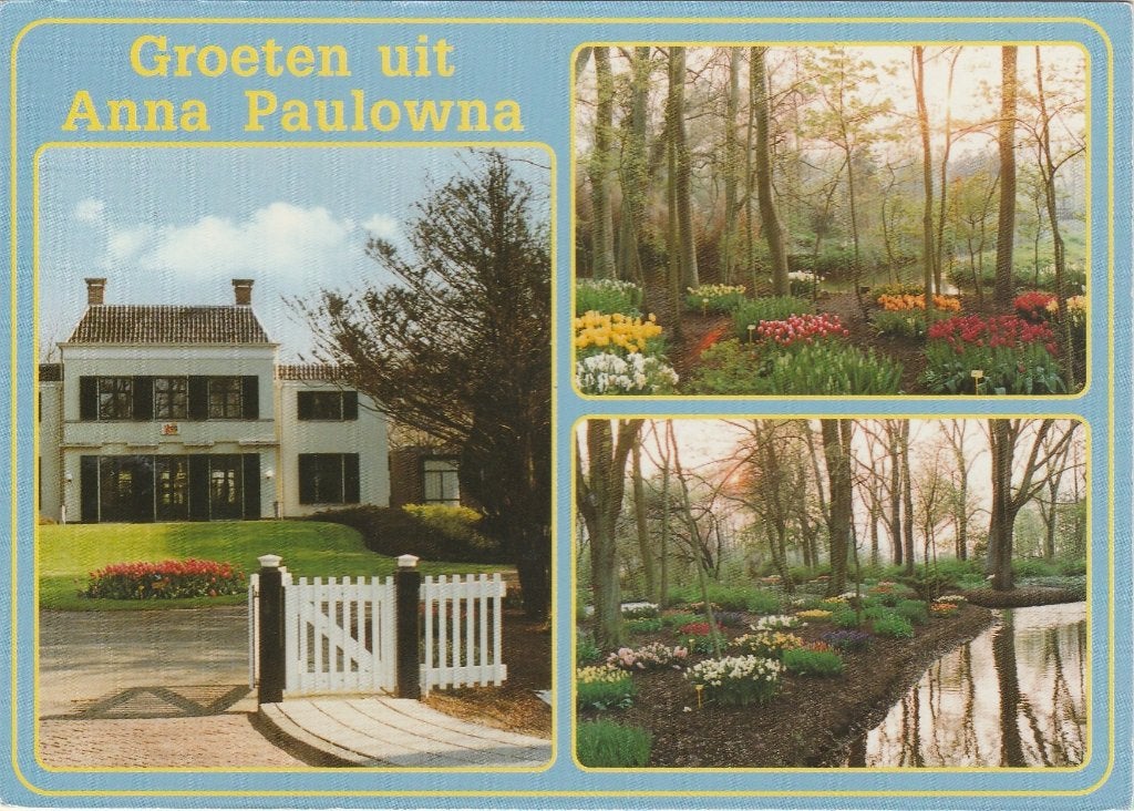 ANNA PAULOWNA Landgoed met Tuin Groeten, Verzenden, 1980 tot heden, Gelopen, Noord-Holland