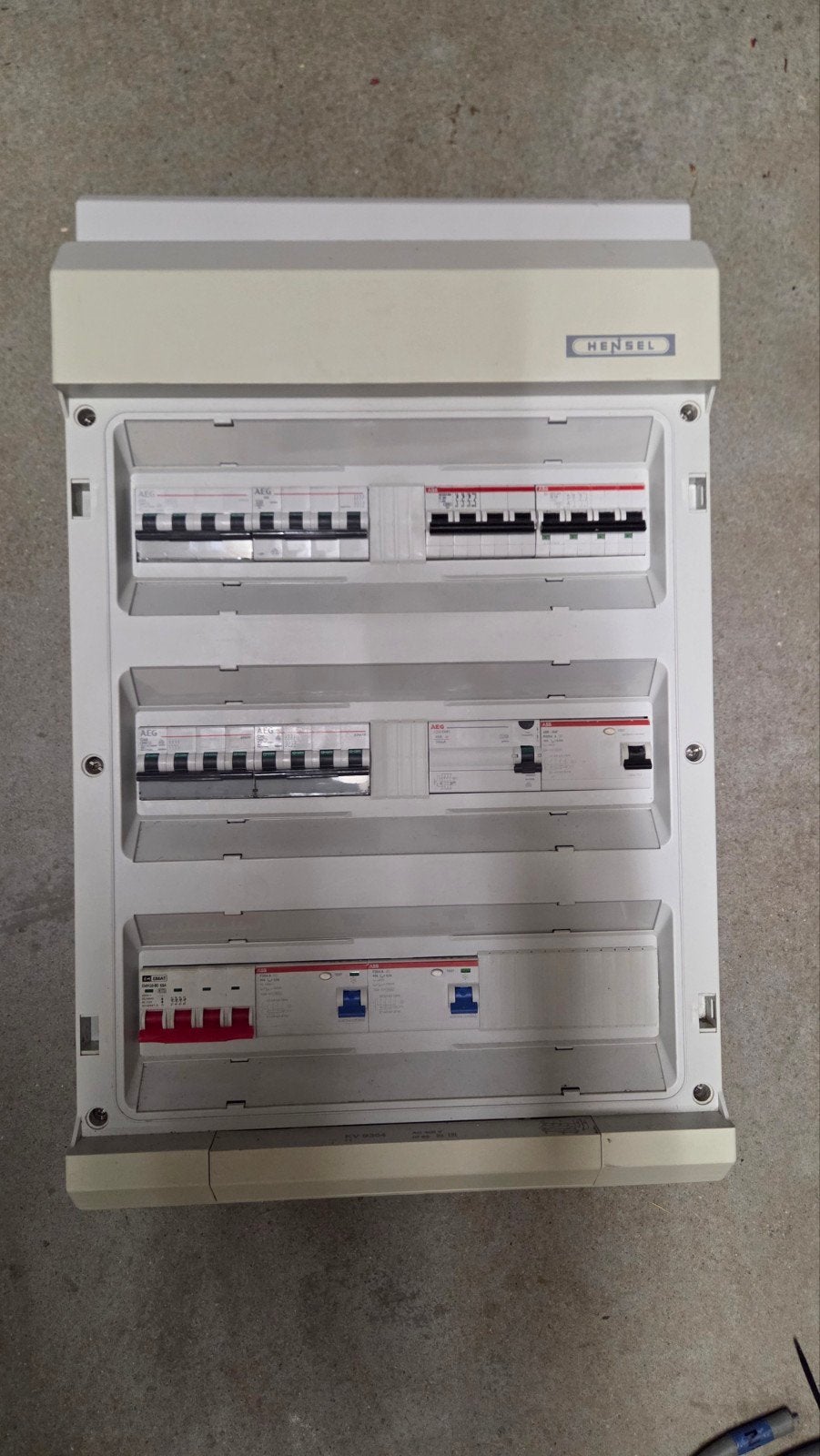 Hensel groepenkast onbedraad, Hobby en Vrije tijd, Elektronica-componenten, Zo goed als nieuw, Ophalen